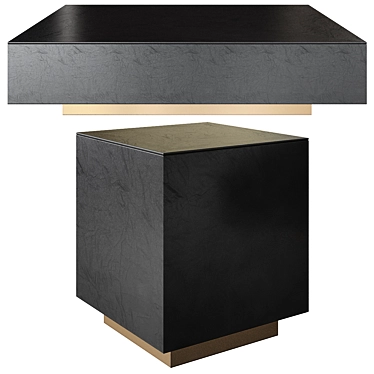 Sleek Minotti Coffee Tables 3D model image 1 