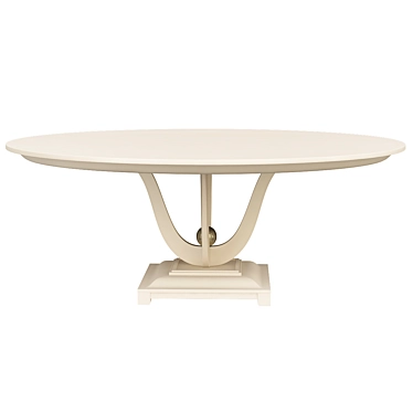 Elegant Fontaine Dining Table 3D model image 1 