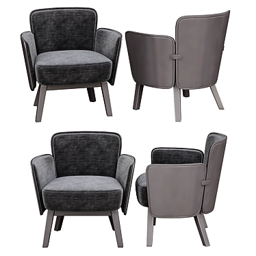 ComfortMax Julius Easy Chair 3D model image 1 