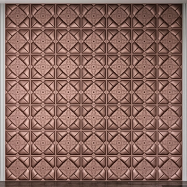 Stylish Wall Panel - Transform Your Space 3D model image 1 
