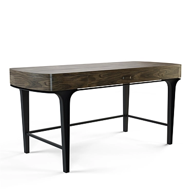 Elegant Arles Writing Desk 3D model image 1 