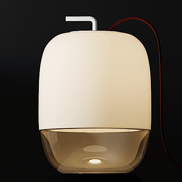 Elegant Gong T3 Table Lamp 3D model image 1 