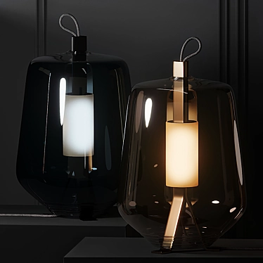 Modern Prandina LUISA Table Lamps 3D model image 1 