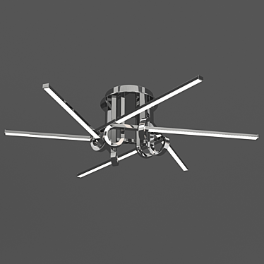 CINTO Ceiling Light 6126: Elegant Aluminum Design 3D model image 1 