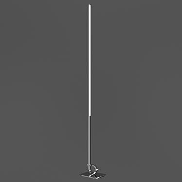 Mantra CINTO Floor Lamp 6137: Sleek Aluminum Design 3D model image 1 
