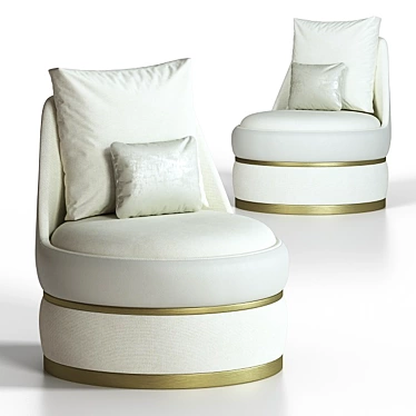 Dalby Chair: Modern and Comfortable Seating 3D model image 1 