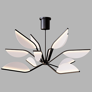 Belterra Blossom Chandelier 3D model image 1 