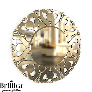 Brillica BL890: Italian Style Mirror 3D model image 1 