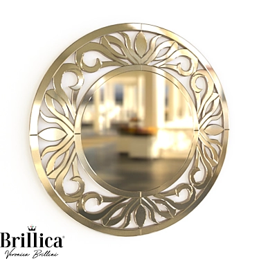 Sophisticated Style Mirror - Brillica BL1000 3D model image 1 