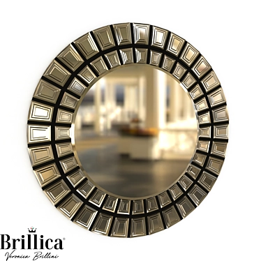 Italian Luxury Mirror Brillica BL1157 / 1157-C23 3D model image 1 