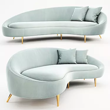 JONATHAN EDLER ether curved sofa