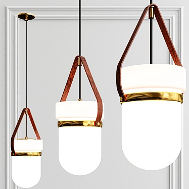 Almonds Pendant Lamp 3D model image 1 