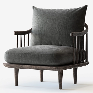 Modern Fly Chair: SC10 & Tradition 3D model image 1 