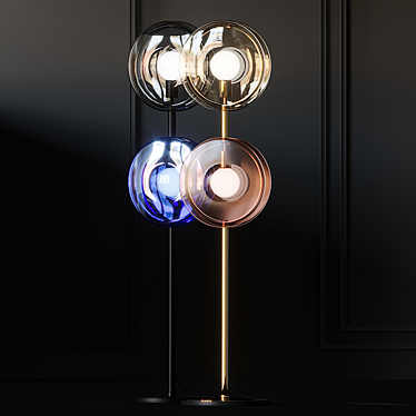 BOMMA ORBITAL Crystal Floor lamps