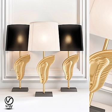 Heathfield's Hermes - Elegant Lighting 3D model image 1 