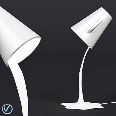 Illuminating Elegance - Pouring Light 3D model image 1 