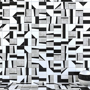 EDGE MIX Wall & Floor Tiles 3D model image 1 
