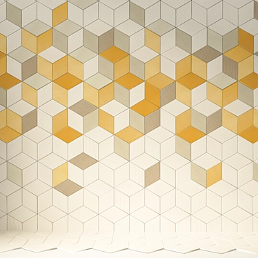 TEX Tile: Innovative Geometric Design 3D model image 1 