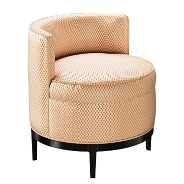 Swaim Ellie Swivel Chair: Modern Elegance for Any Space 3D model image 1 