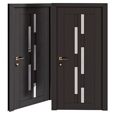 Elegant Milano-30U Door 3D model image 1 