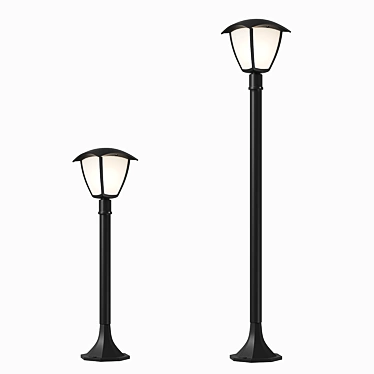 Lightstar LED Street Lamp 3D model image 1 