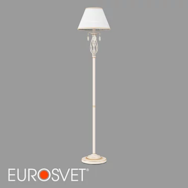Amelia Floor Lamp: Eurosvet 10073/1 - Elegant Lighting Solution 3D model image 1 