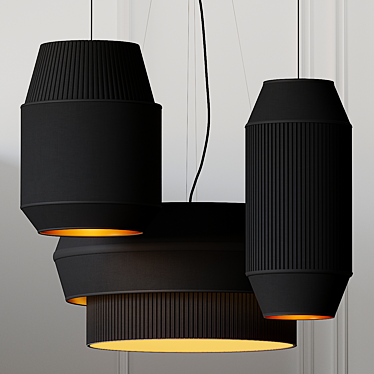 Modern Delta Pendant Lights 3D model image 1 