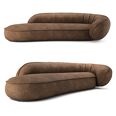 Sleek Stylish Baxter Leon 3D model image 1 