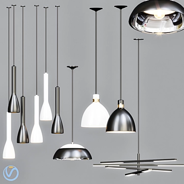 Lumiere 4 Trending Lights 2 3D model image 1 