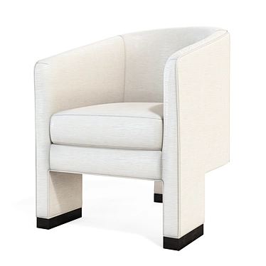 Contemporary Classic Admiral Accent Chair 3D model image 1 