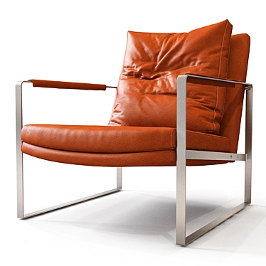 Zara Armchair: Modern Comfort & Stylish Design 3D model image 1 