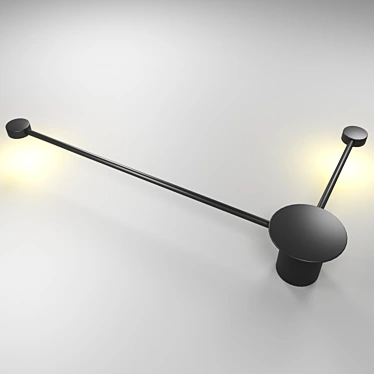 InoDesign Dots Matte Black Pendant 3D model image 1 