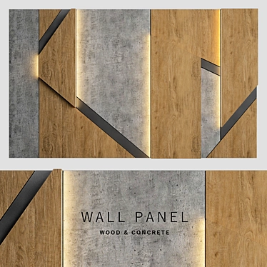Archived Wall Panel 3D Models 3D model image 1 