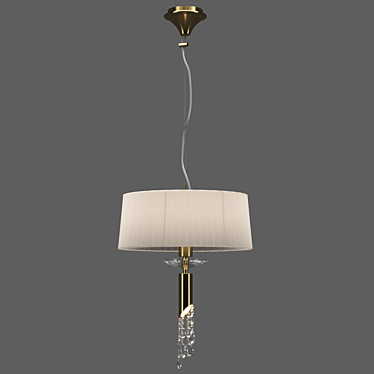 Tiffany Chandelier by Mantra 3D model image 1 