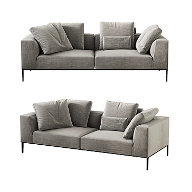 Modern Sofa by B&B Italia 3D model image 1 