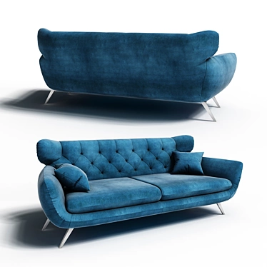 Sherwood Straight Sofa 3D model image 1 