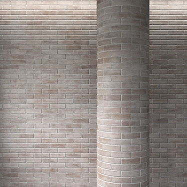 Brickwork Textures for V-Ray 3D model image 1 