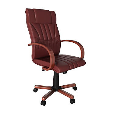 Modern Overlayed Chair with Vray Render 3D model image 1 