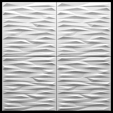  Modern Split Wall Tiles - Enhance Your Space! 3D model image 1 