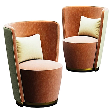 Luxury Marrakesh Armchair - Frato 3D model image 1 