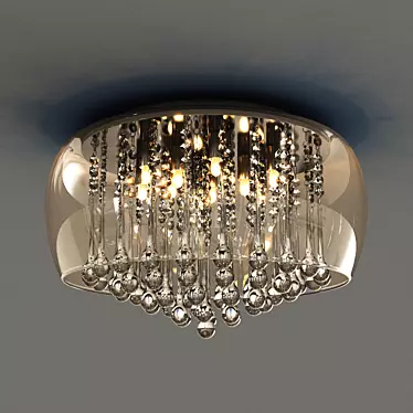 Modern Ceiling Lamp HALO A7054PL 3D model image 1 