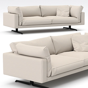 Modern Dvani Floyd Sofa 3D model image 1 