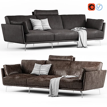 Sofa Ralph GAMMA (Диван Ralph GAMMA)
 Modern Design for Ultimate Comfort 3D model image 1 