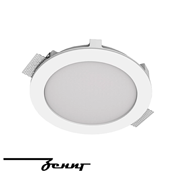 Zenit STP Round Inset Light 3D model image 1 