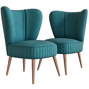 Regal Elegance: Duquesa & Malvada Elizabeth I 3D model image 1 