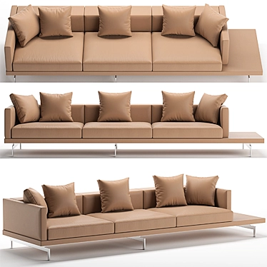 Dock Sofa: Modern 3DMax Design 3D model image 1 