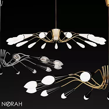 Elegant Norah Suspension 3D model image 1 