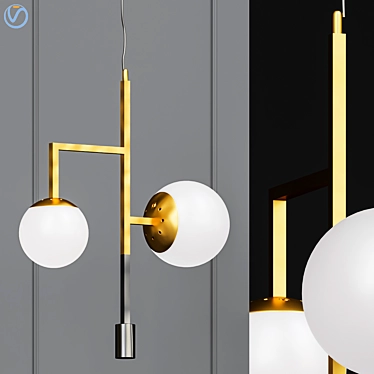 Orsjo Decostick Pendant Light 3D model image 1 