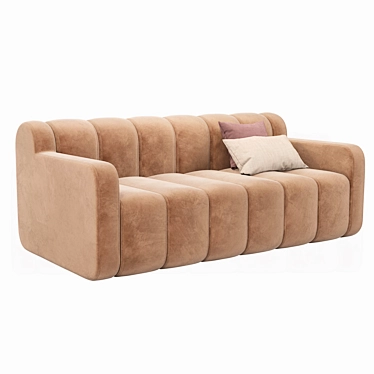 Bob Home Bla Station Sofa: Stylish Comfort 3D model image 1 