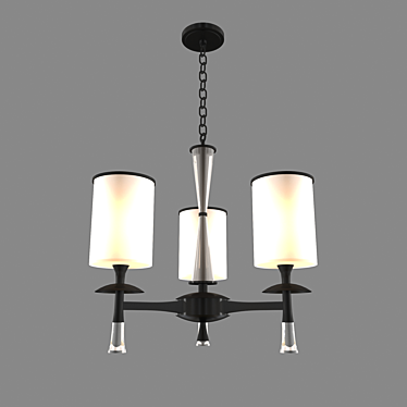  Elegant Crystal Jessica Chandelier 3D model image 1 